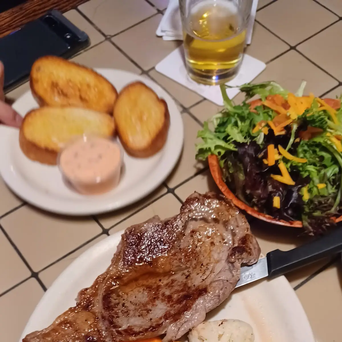 Ribeye Steak Platter
