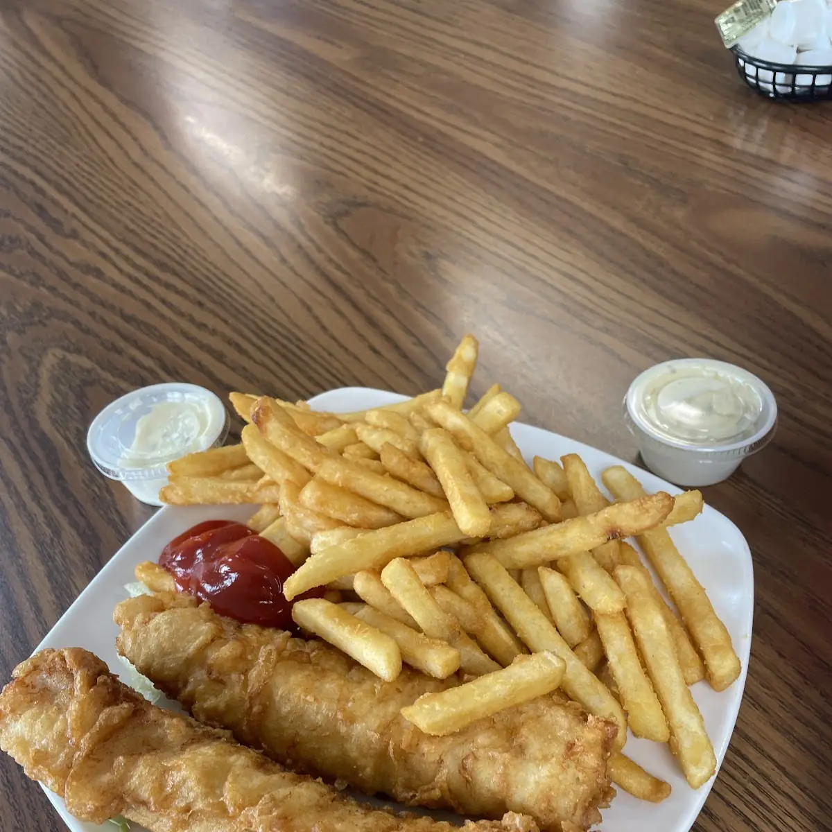 Fish & Chips Battered Cod