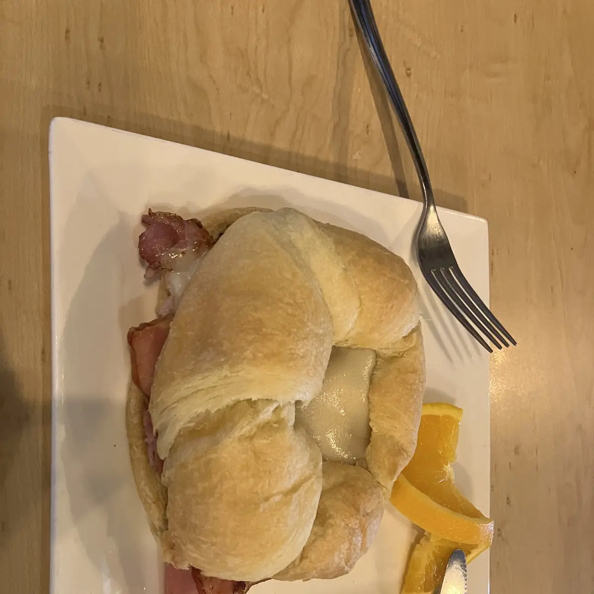 Ham and Cheese Croissant
