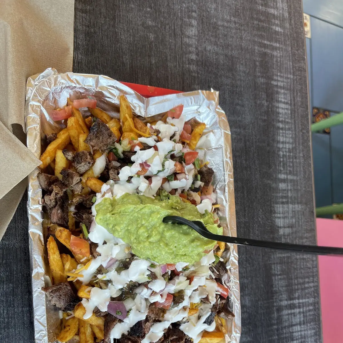 Carne Asada Fries with Cheese