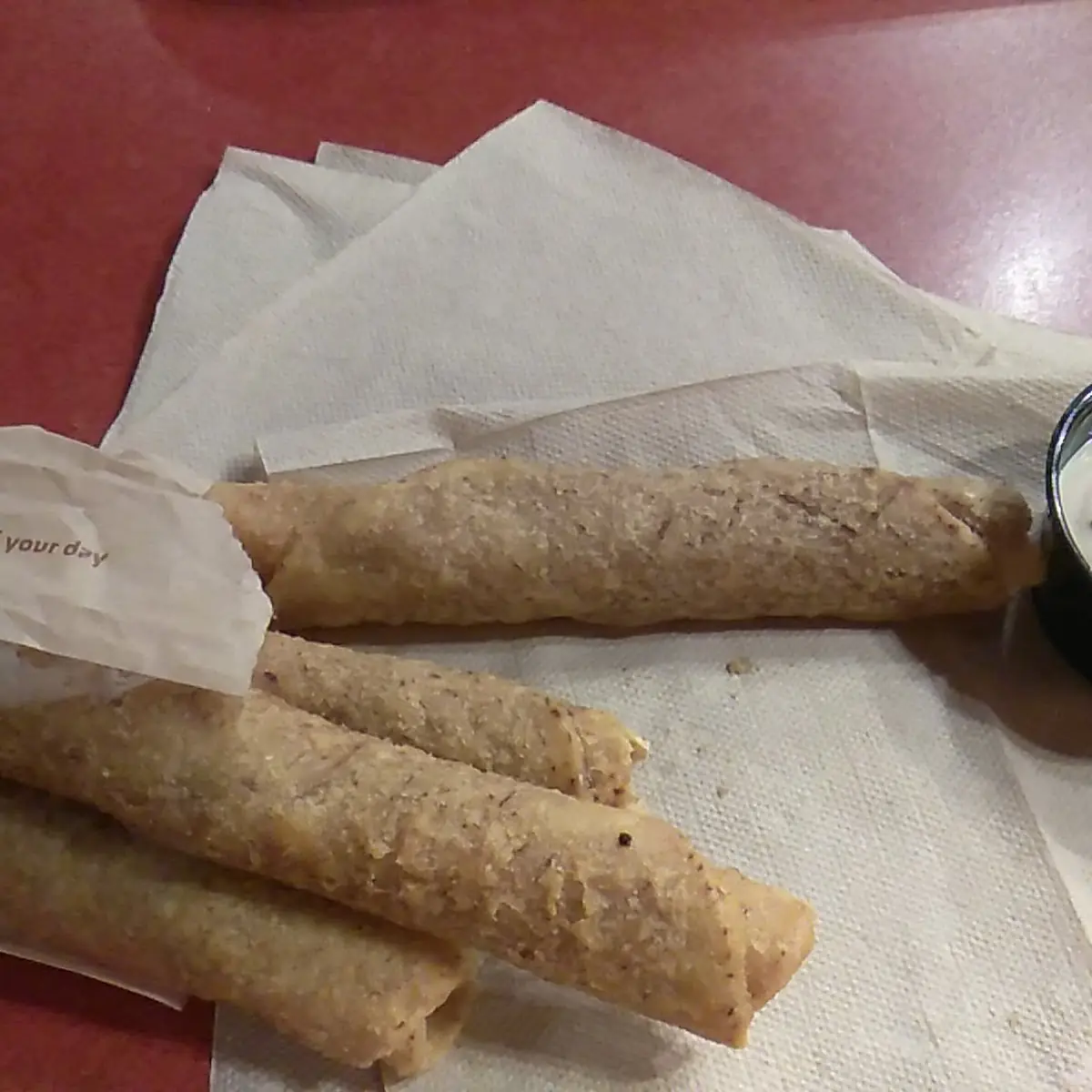 Rolled Chicken Tacos