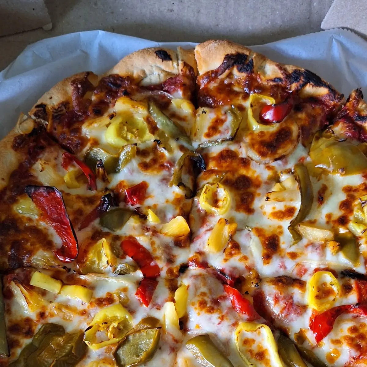 Create My Own Veggie Pizza 12