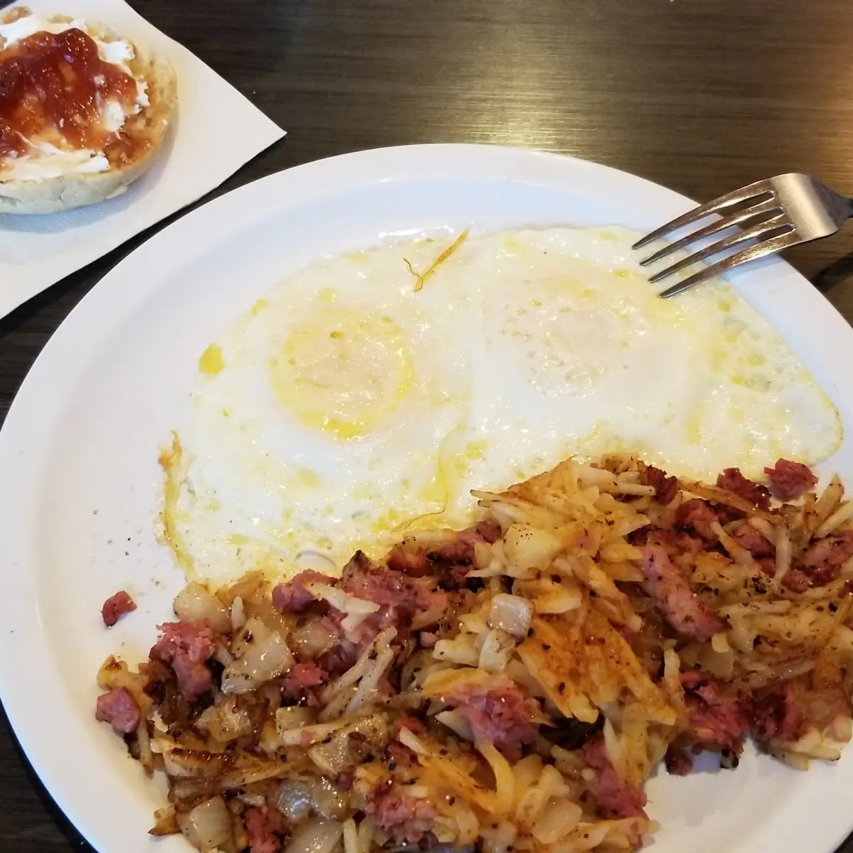 Corned Beef Hash Brown Potatoes