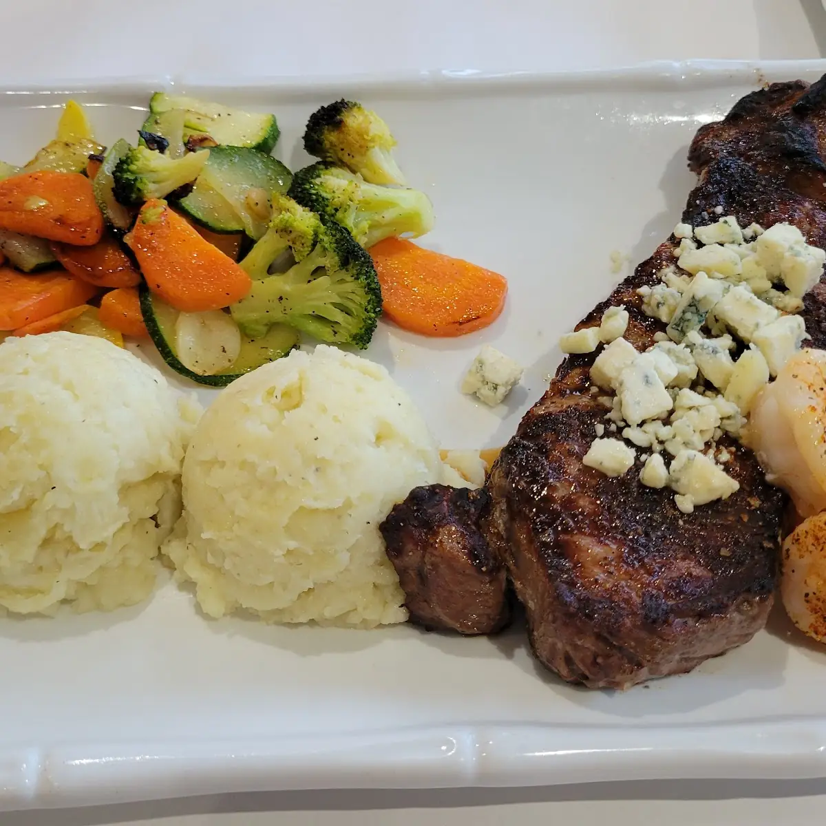 Sirloin Steak & Shrimp