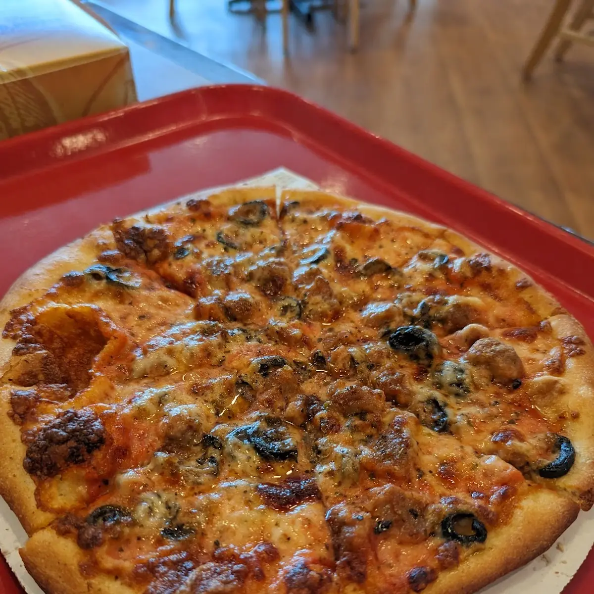 Premium Thin Crust Cheese Pizza