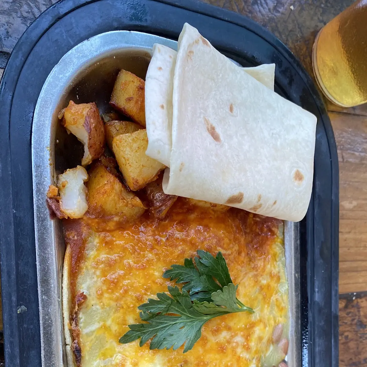 Steak and Enchiladas