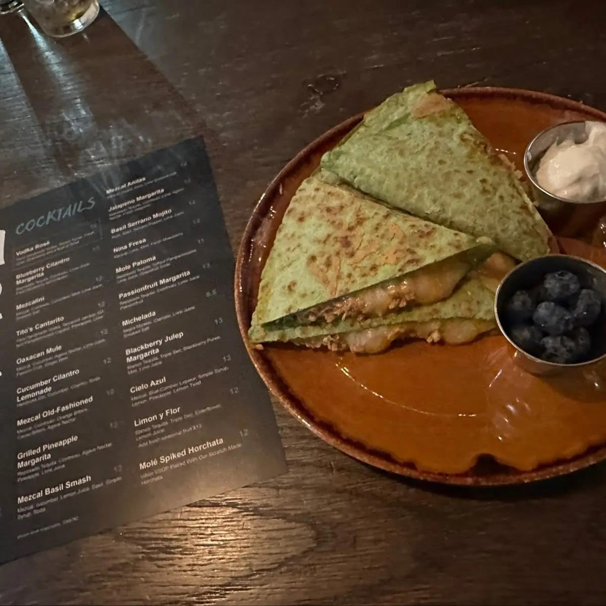 Grilled Chicken Quesadilla