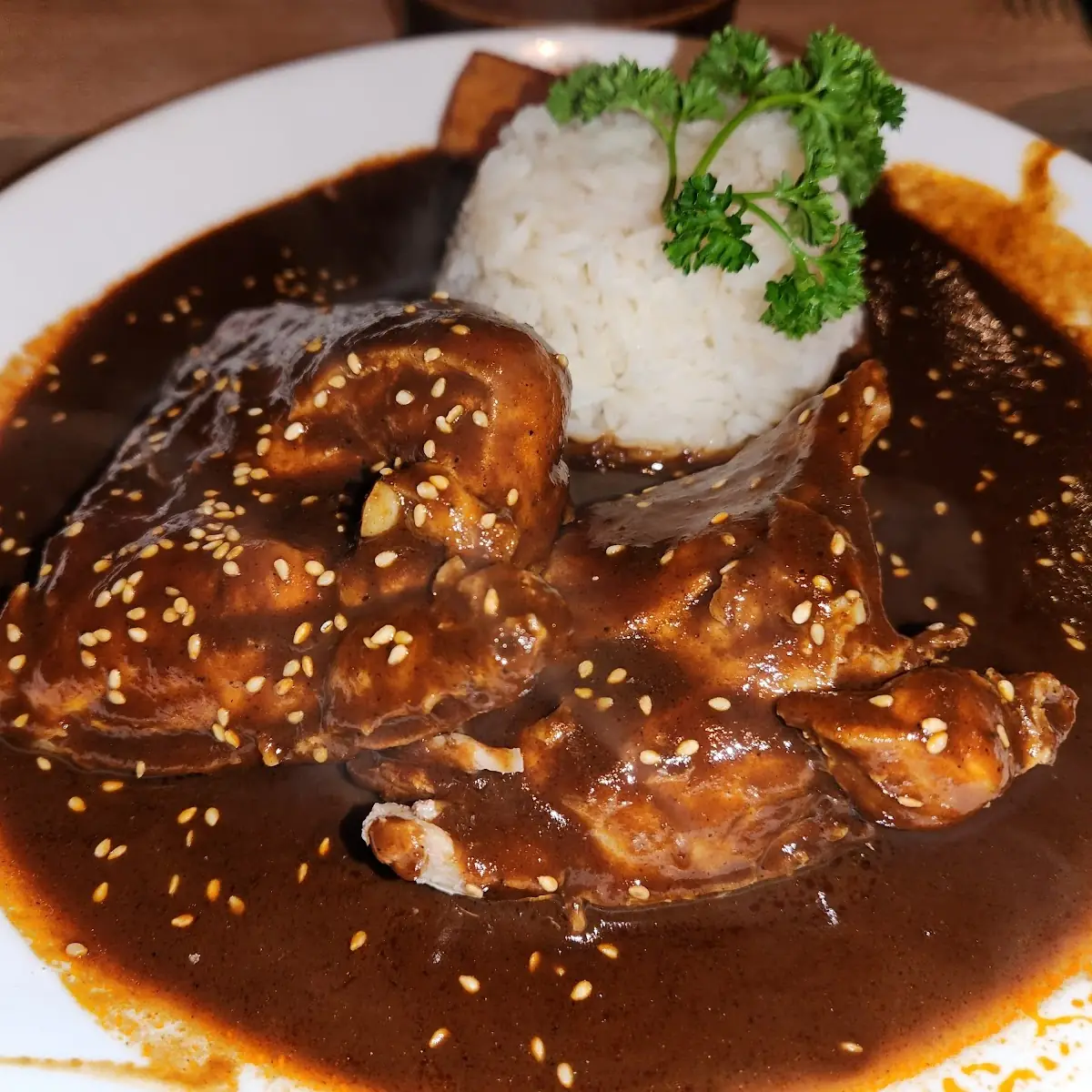Molé Negro with Chicken