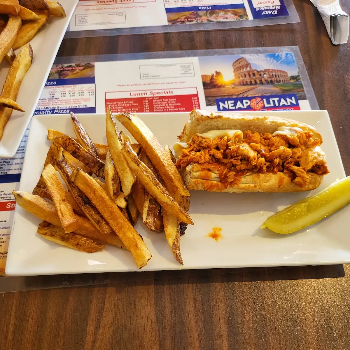 Buffalo Chicken Philly Cheese Steak Sandwich