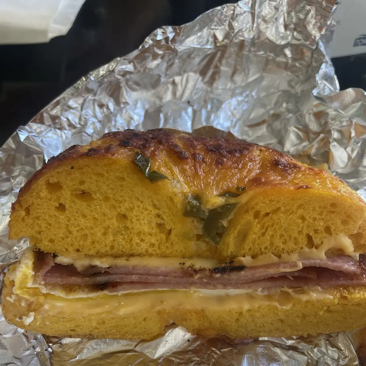 Ham Egg and Cheese