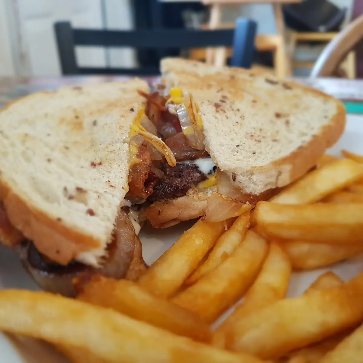 Grill Cheese & Fries