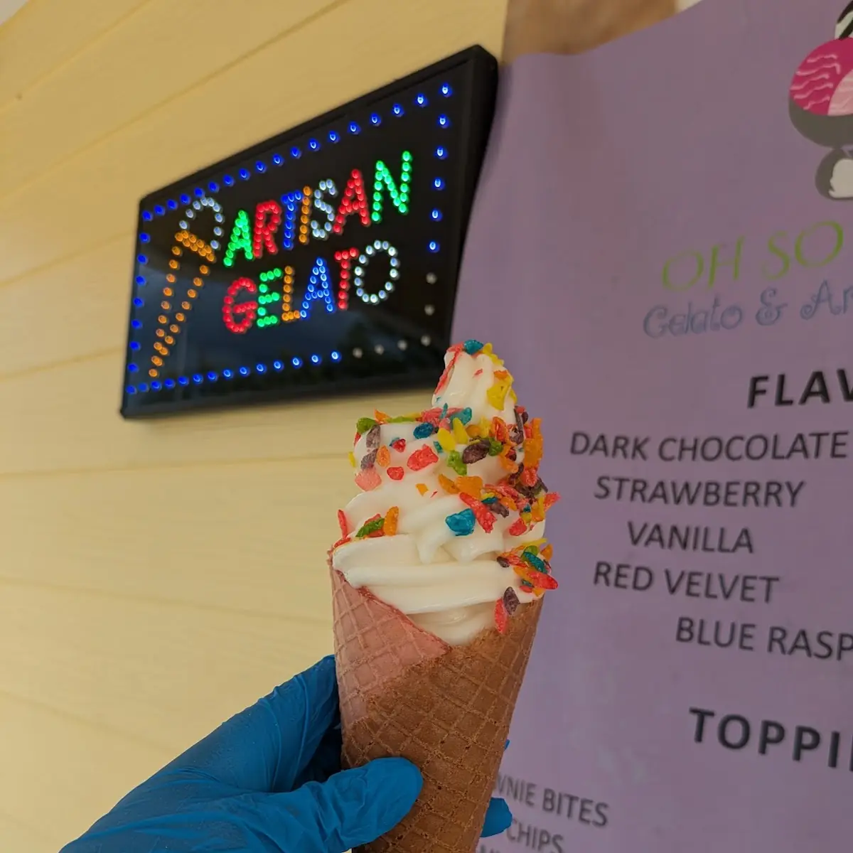 Birthday Cake Gelato