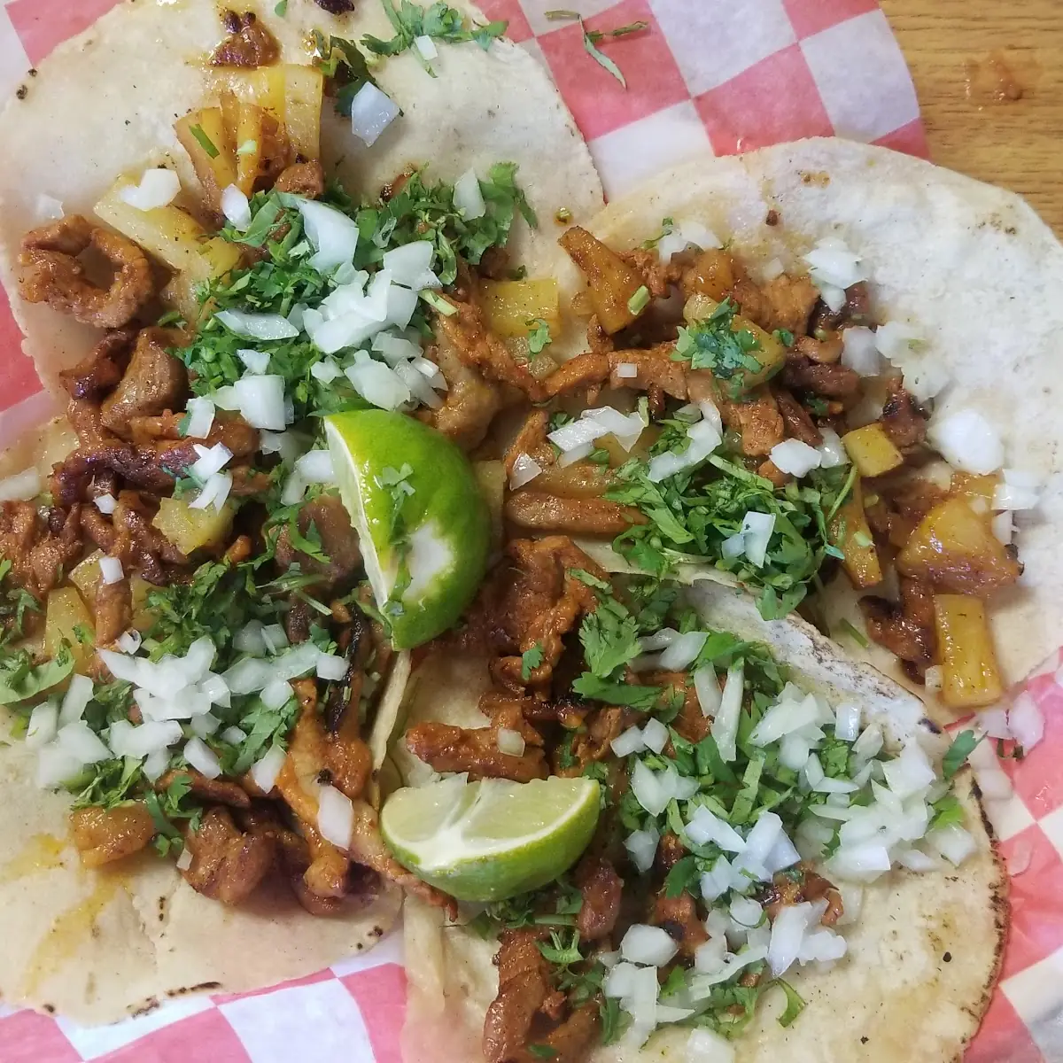 Grilled Meat Street Tacos with Lime