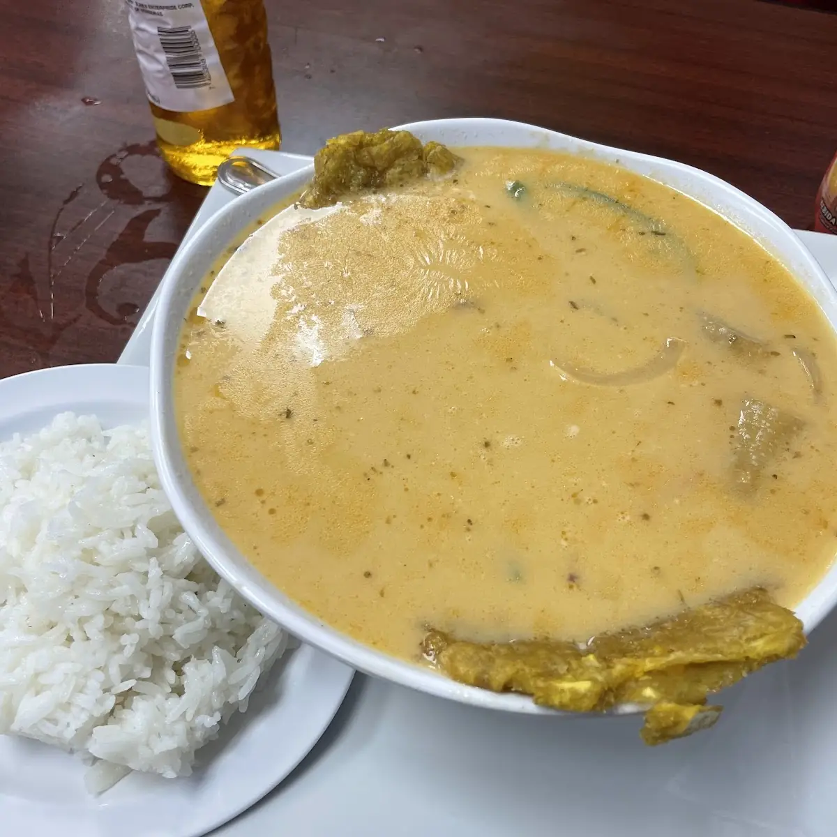 Sopa De Mondongo Con Leche De Coco Tripe Soup with Coconut Milk