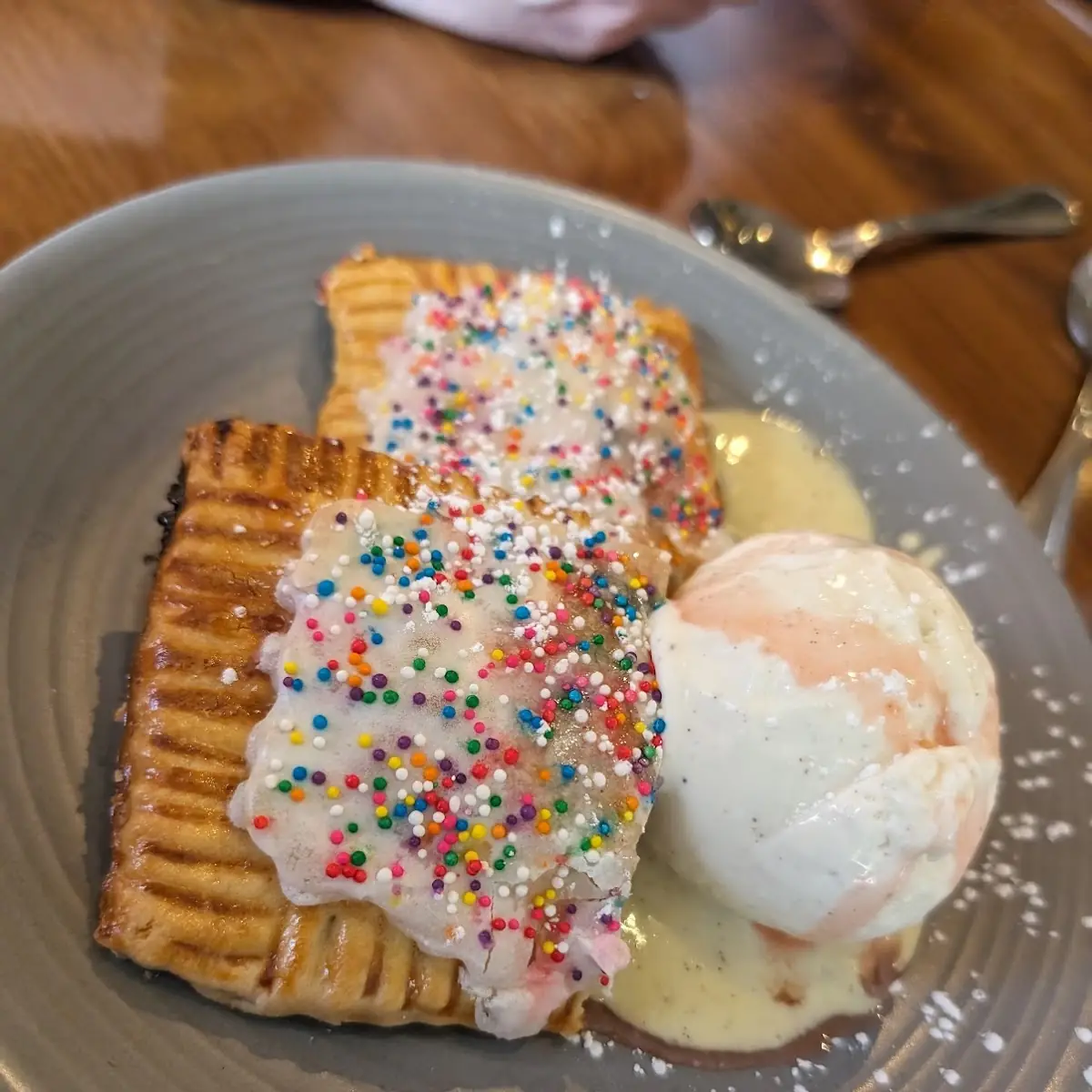 House Made Pop-Tart with Ice Cream