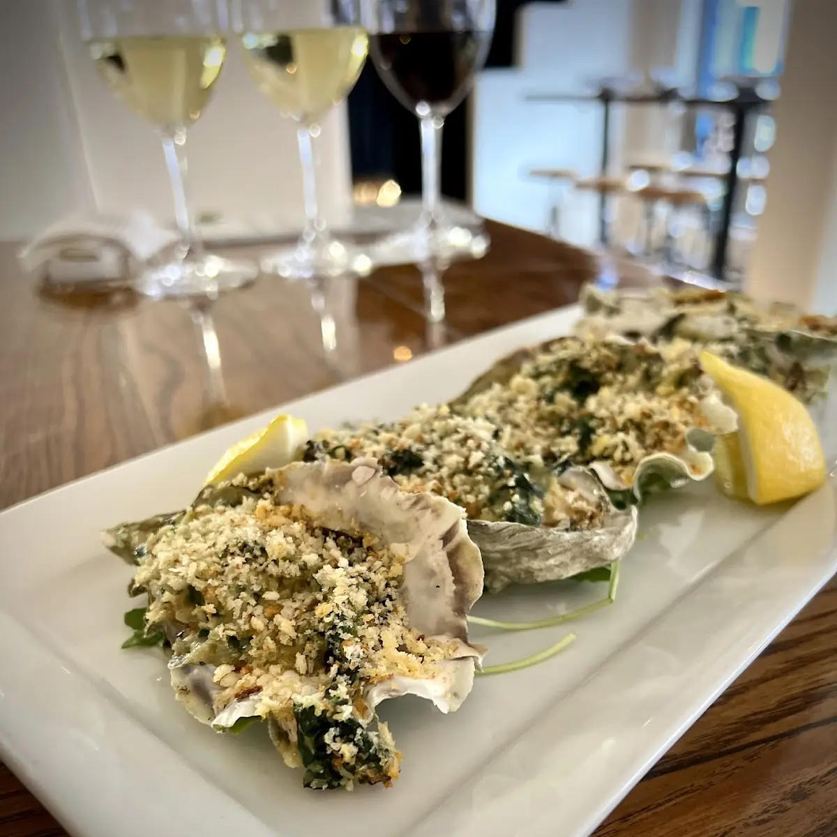 Oysters Rockefeller