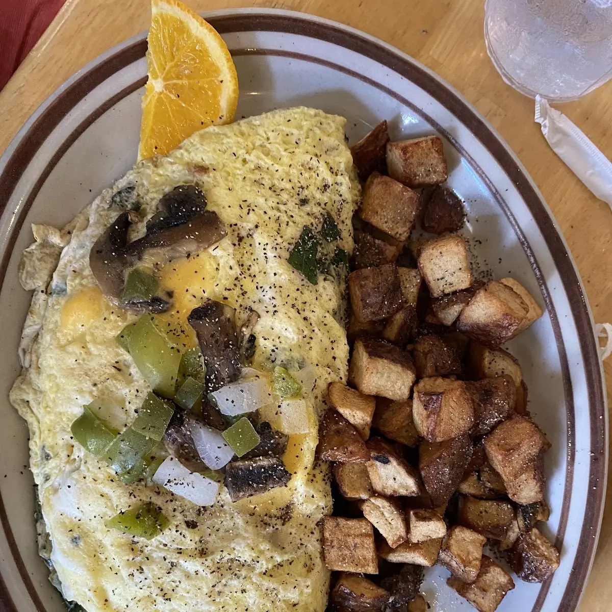 Crab Cheddar Omelet