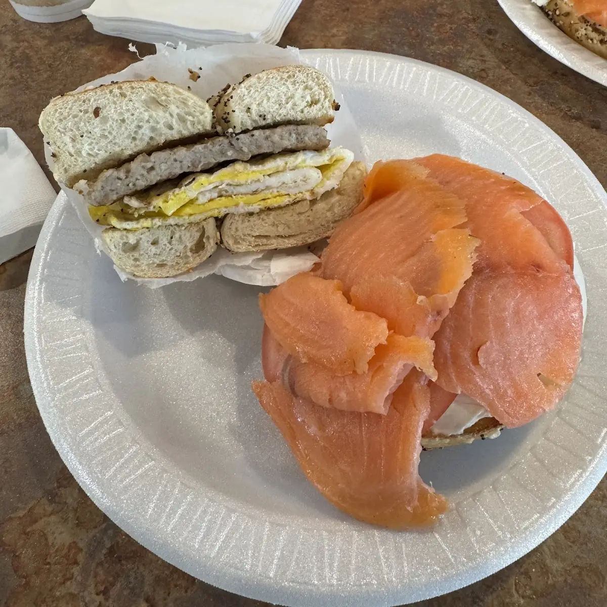 Sliced Nova & Cream Cheese