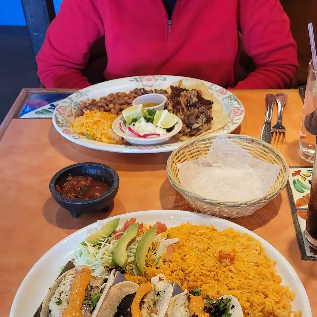Fish Tacos and Carnitas
