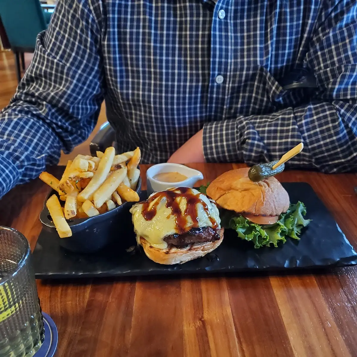 Mushroom Swiss Burger
