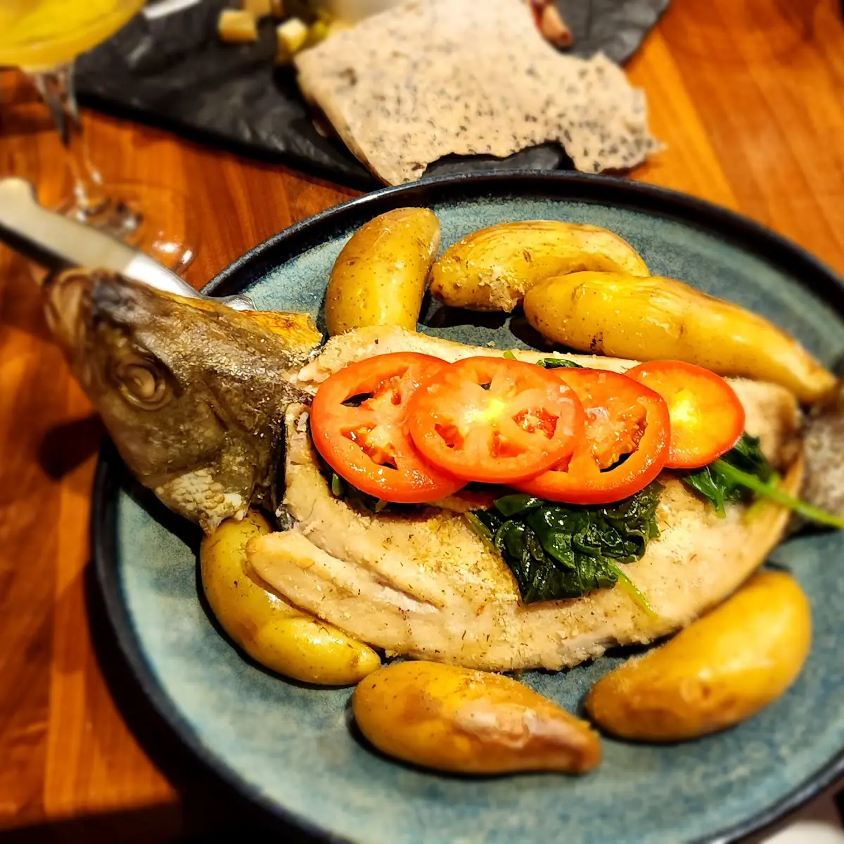 Whole White Striped Bass