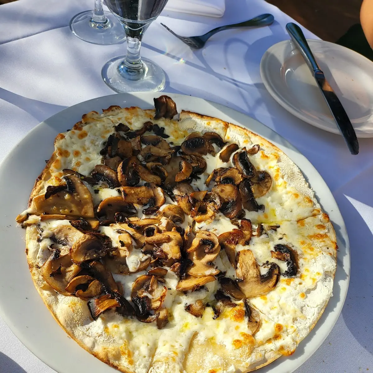 Mushroom Pizza