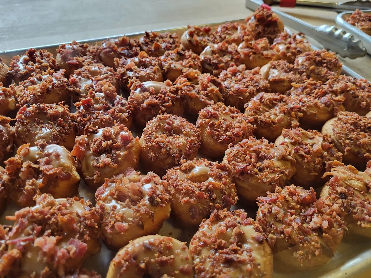 Maple Bacon Donuts