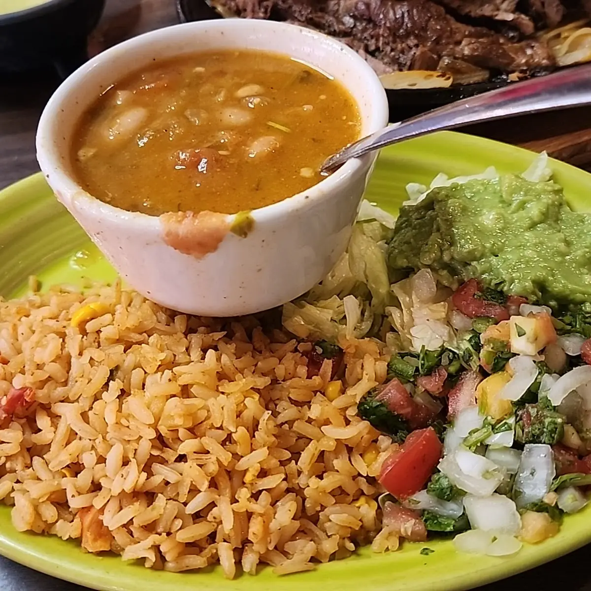 Spanish Rice & Refried Beans