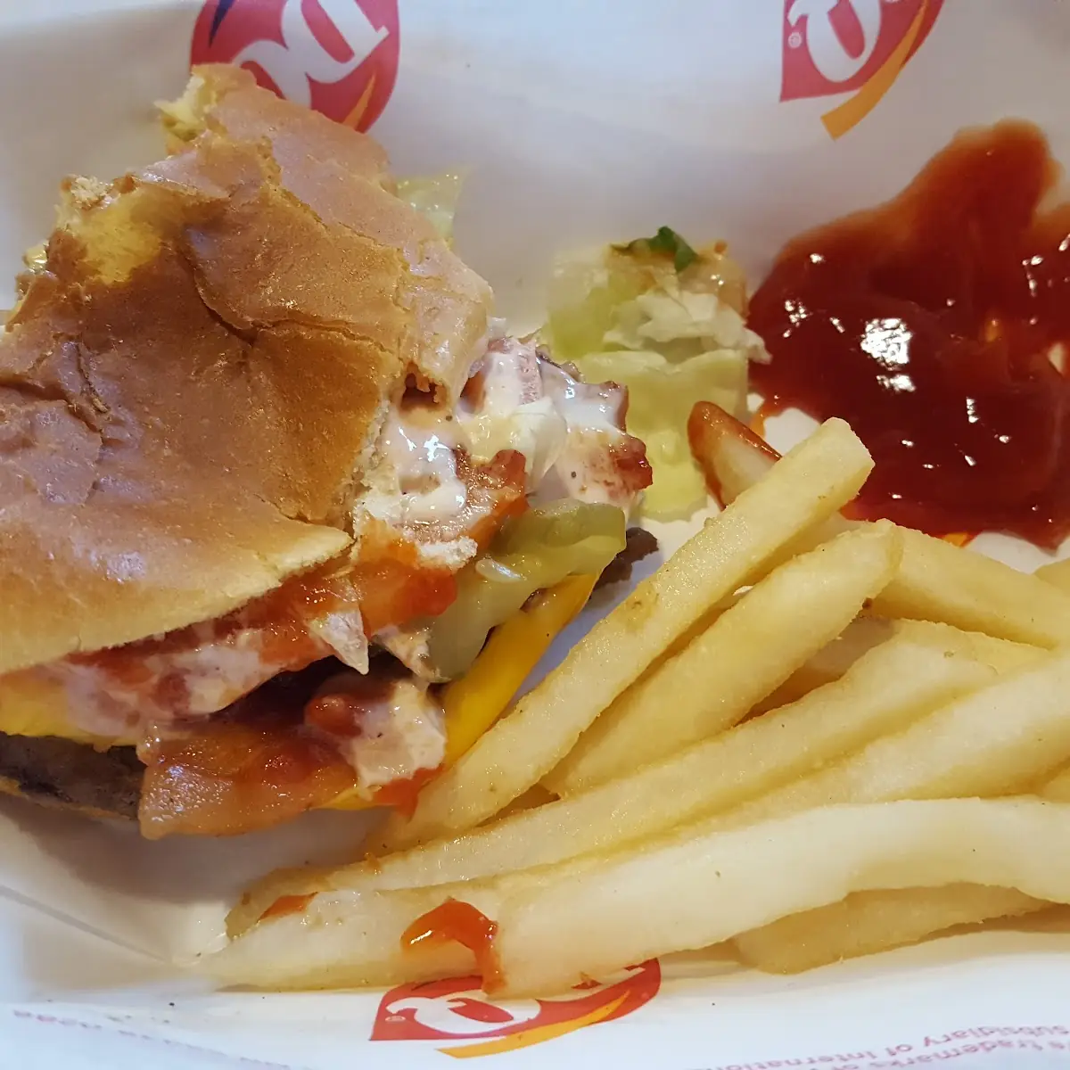 KC BBQ Bacon Cheeseburger 5 Buck Lunch