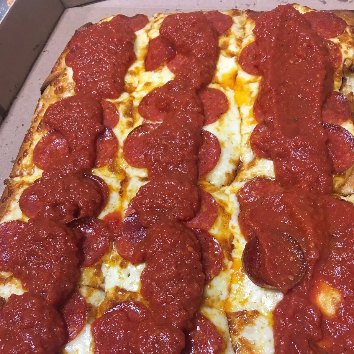 Triple Pepperoni Pizza