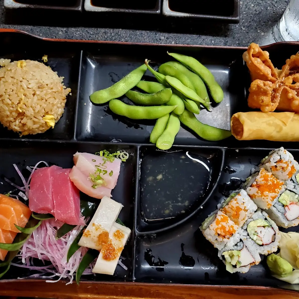 Teriyaki Salmon Bento Box