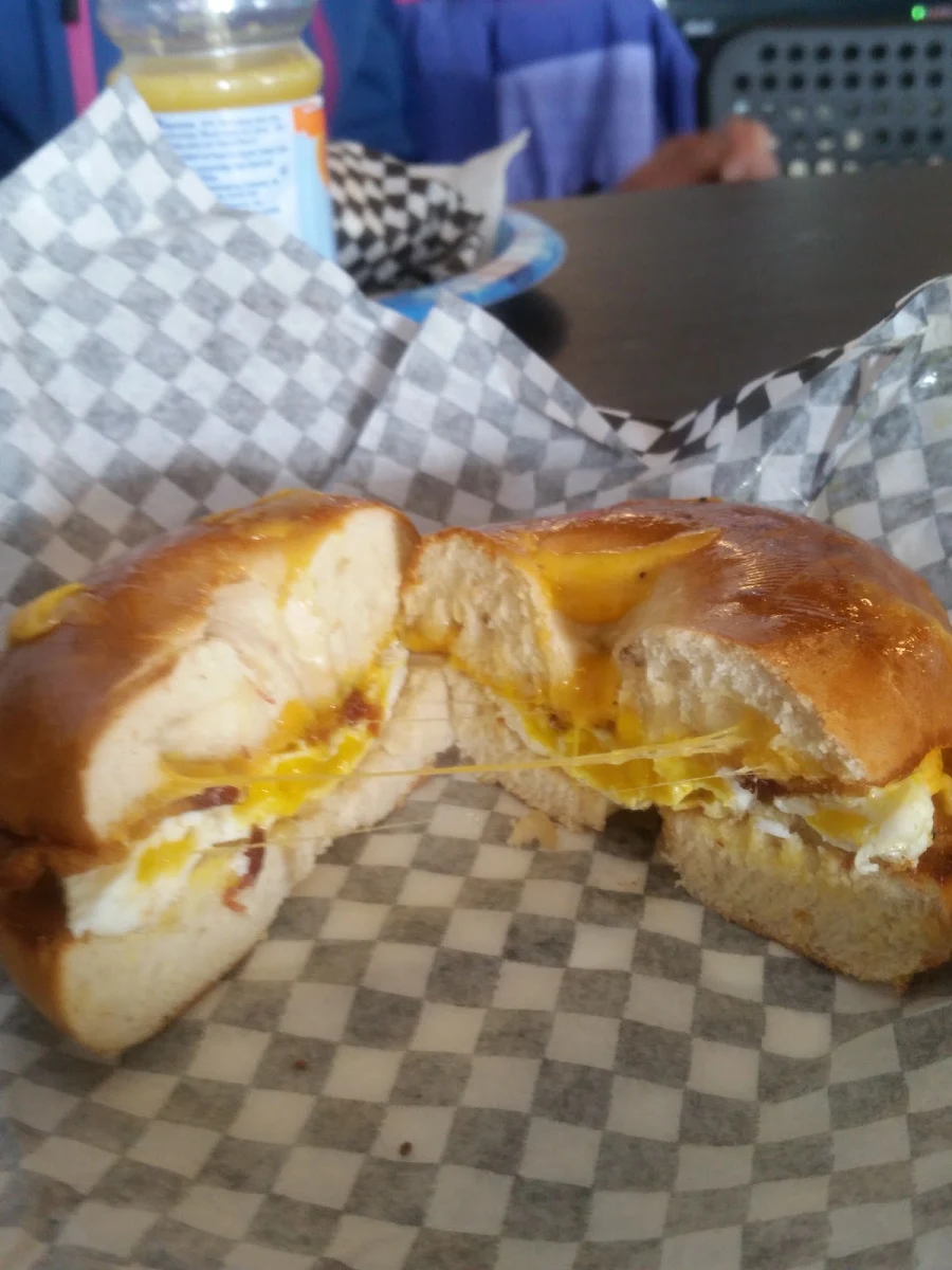 Bagel with Bacon Egg and Cheese