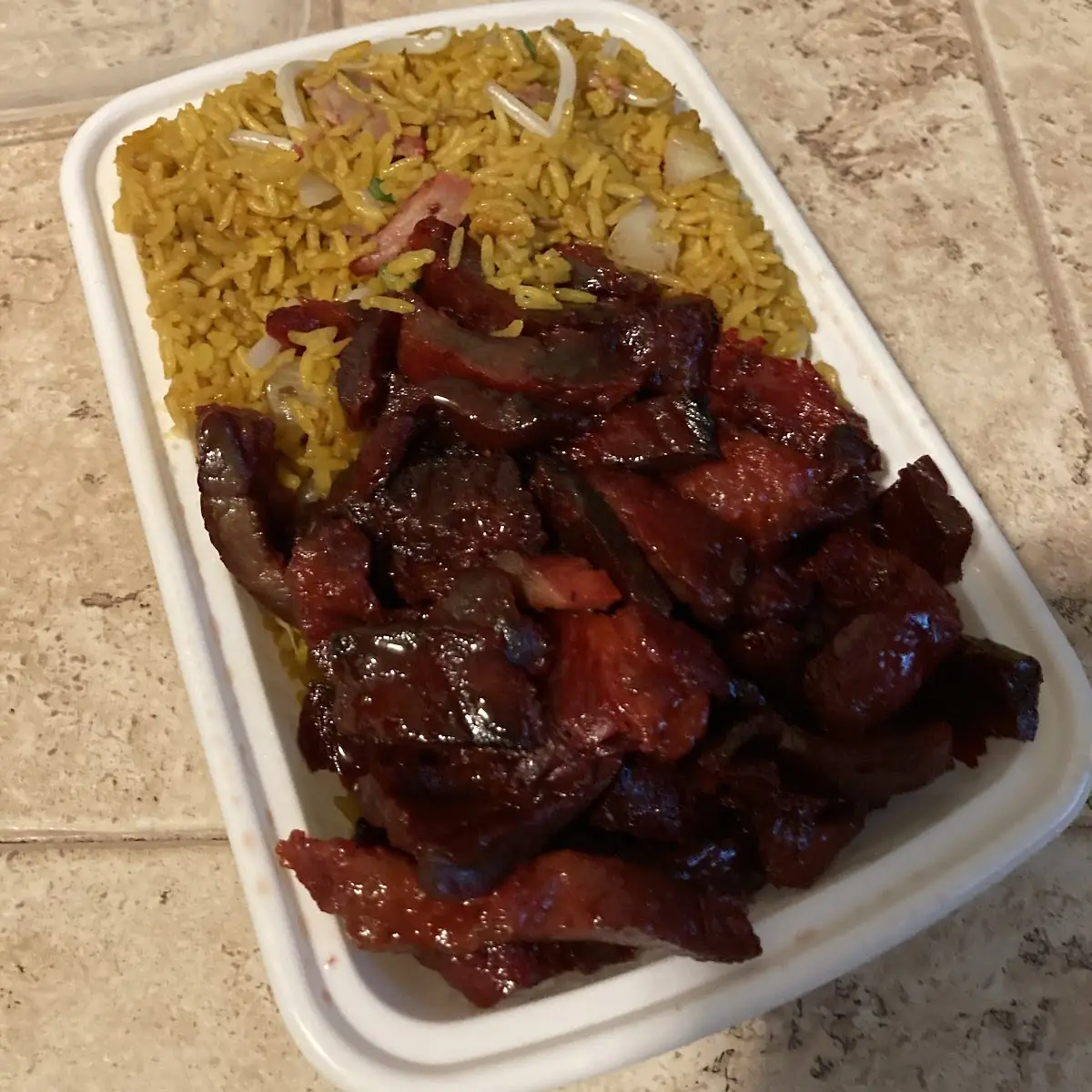 Boneless BBQ Spare Ribs Lunch Special