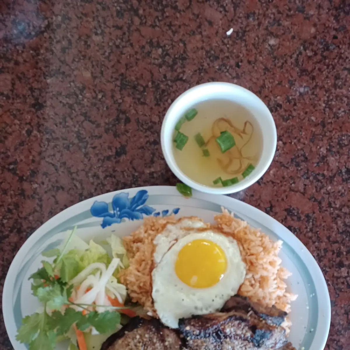 Rice with Grilled Pork Chop