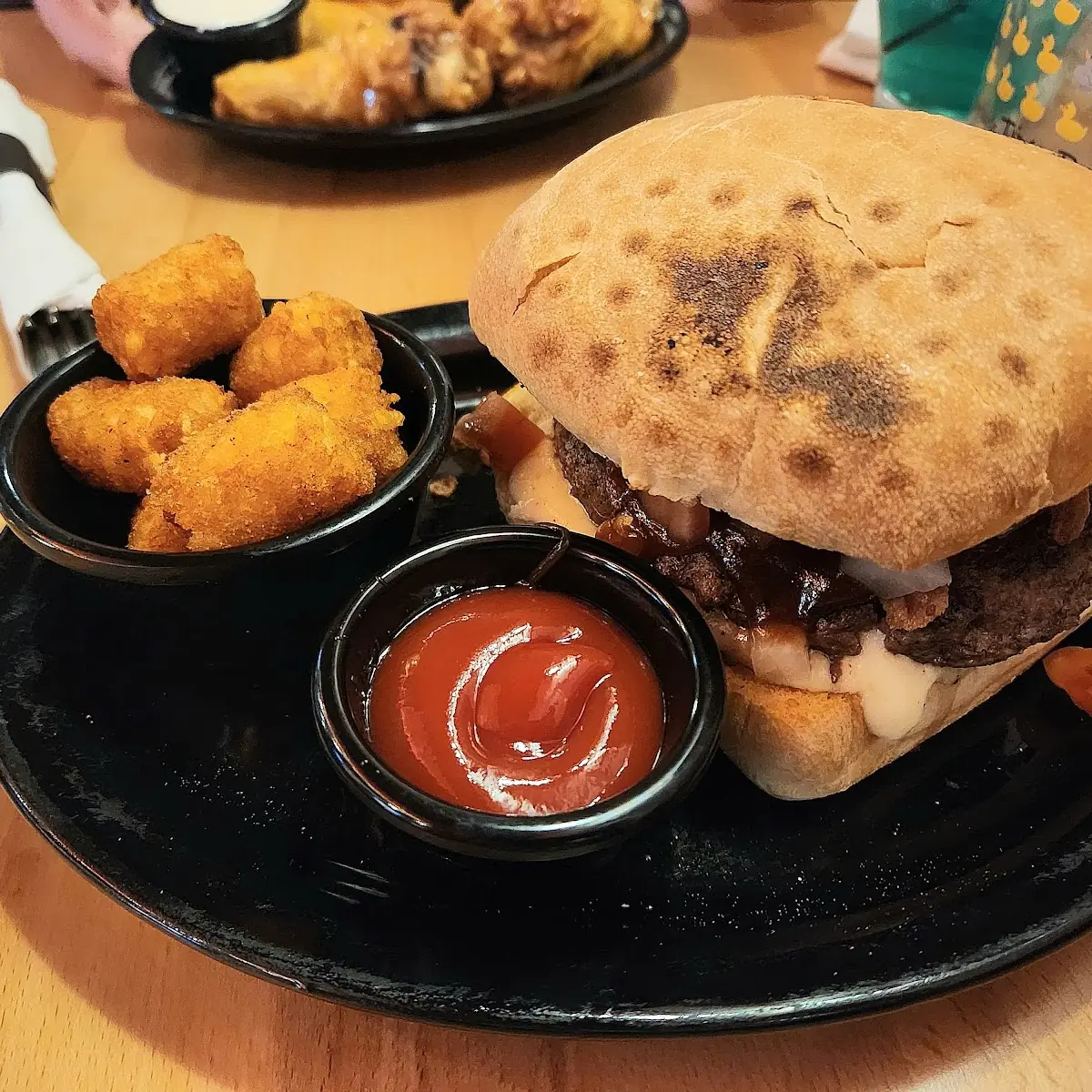 Bourbon Peppercorn Burger