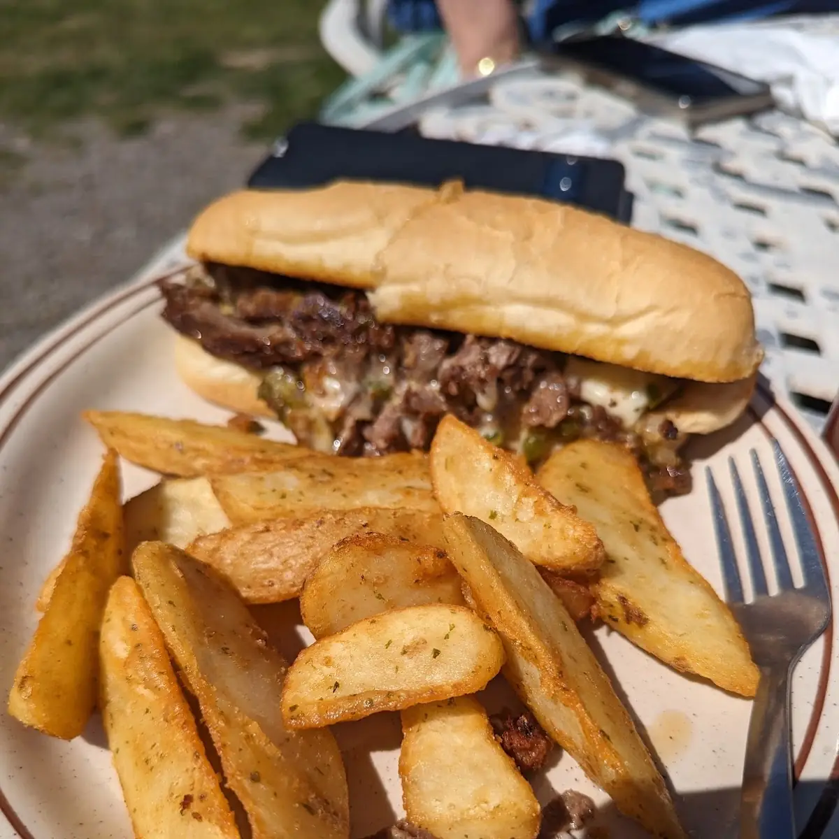 Philly Cheese Steak Sandwich