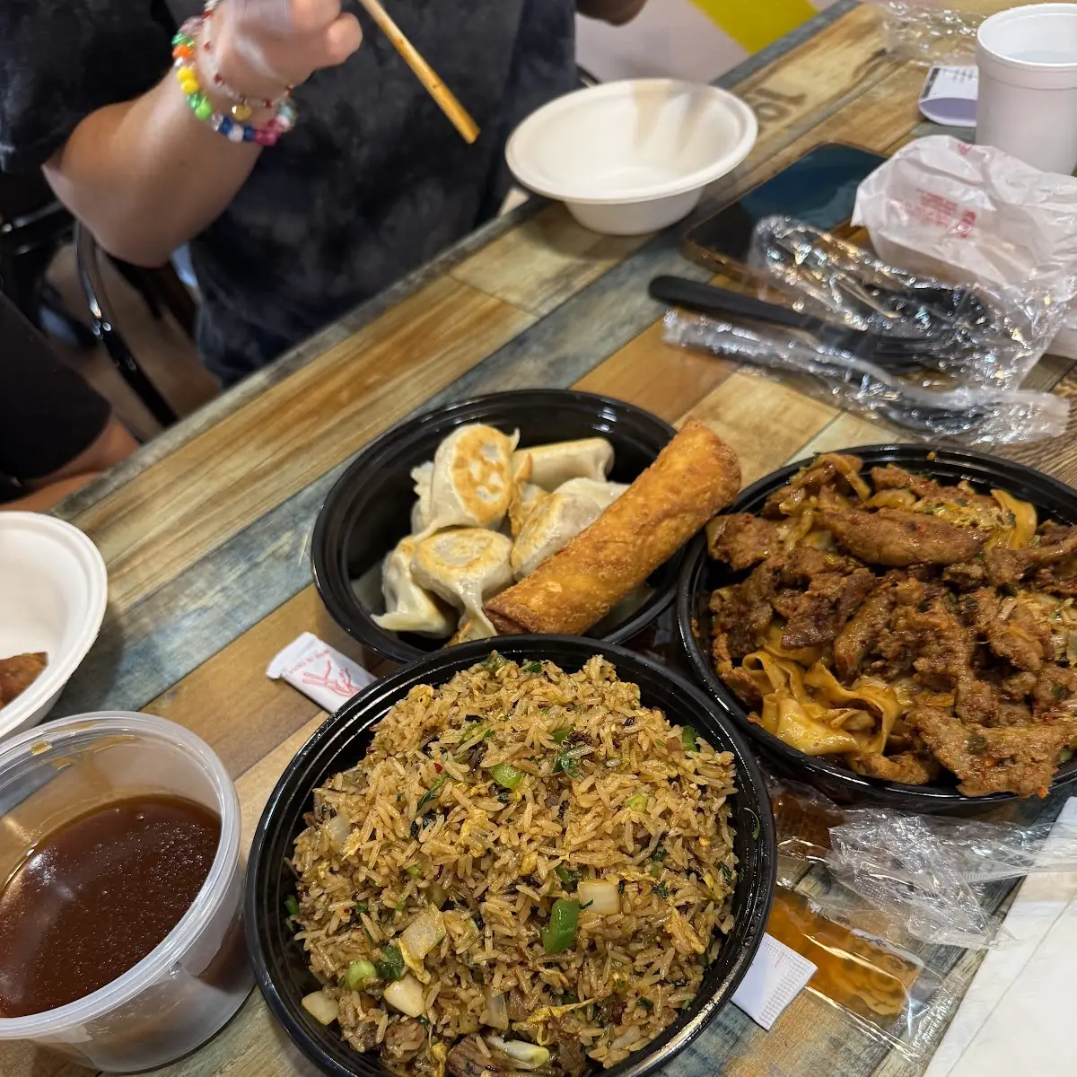 Fried Rice Spring Roll