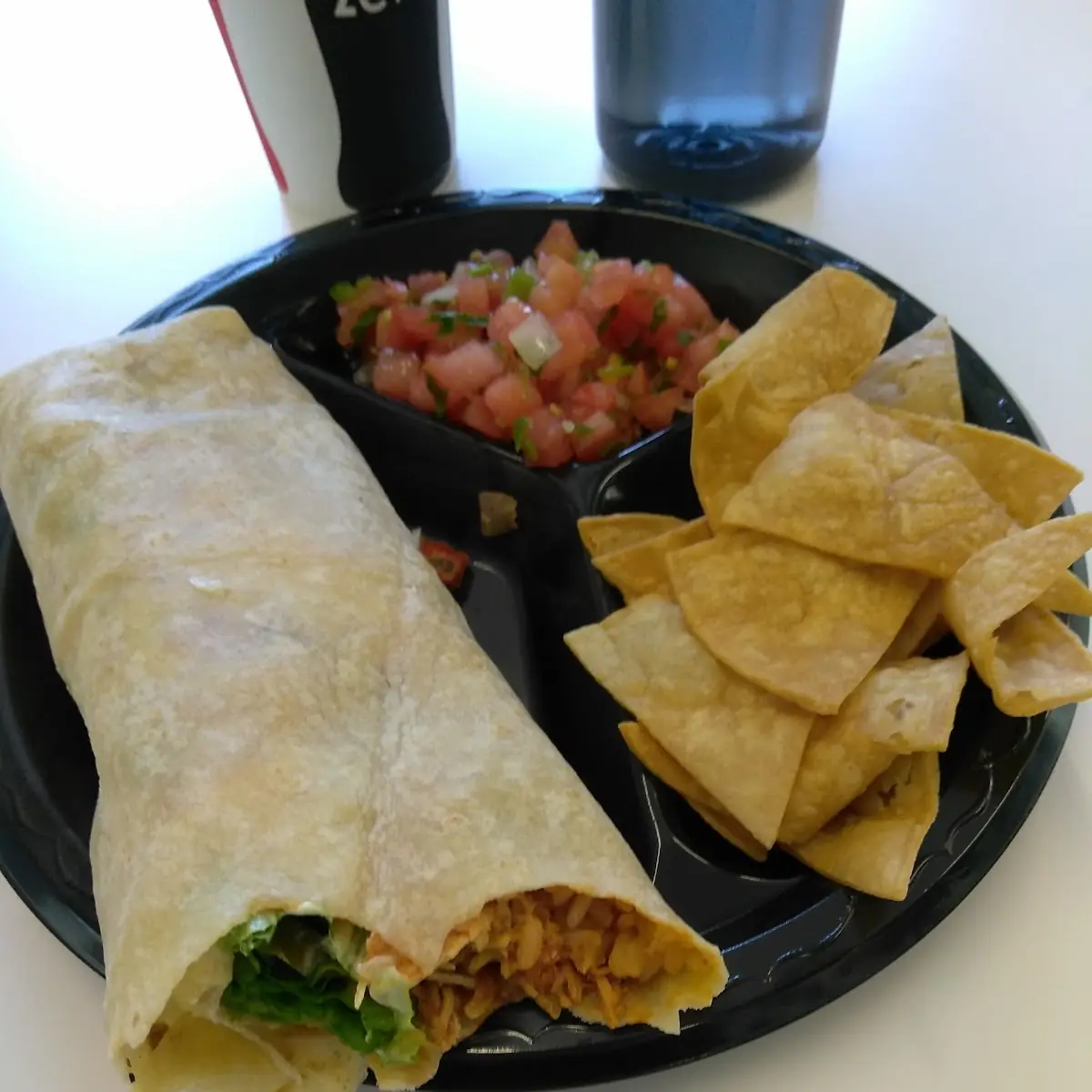Baja Chicken Burrito