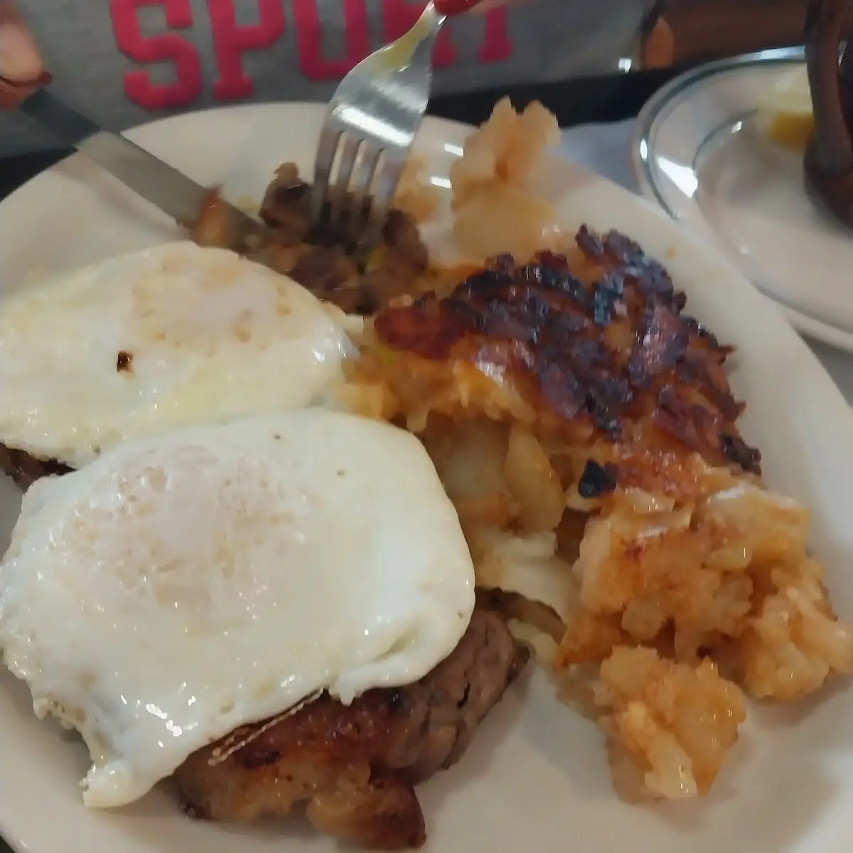 Eggs and Hash Browns