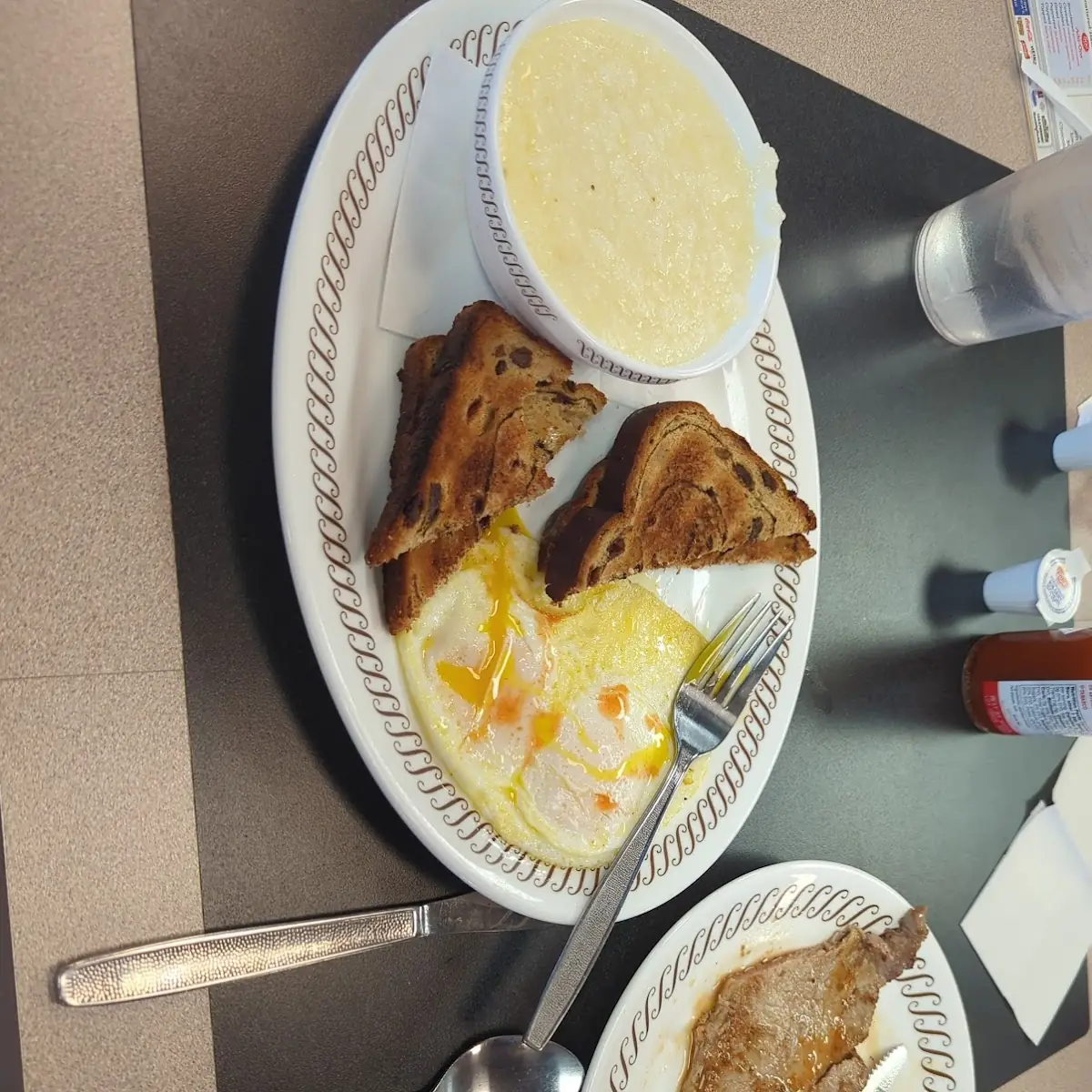Sirloin Steak and Eggs