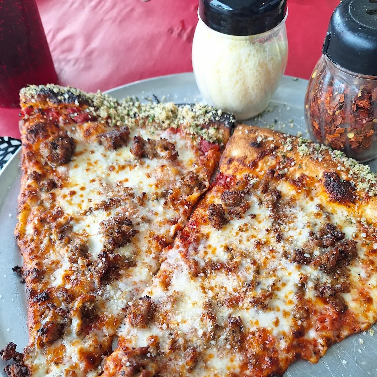 Sausage Pizza Slice