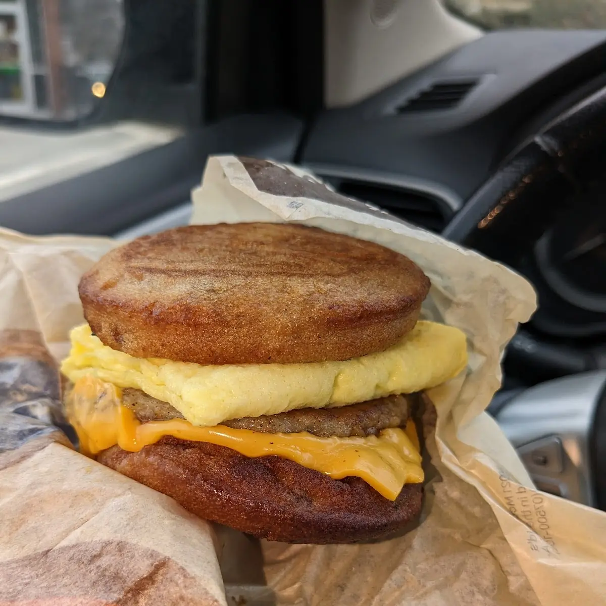 Sausage Egg and Cheese Mcgriddles Meal