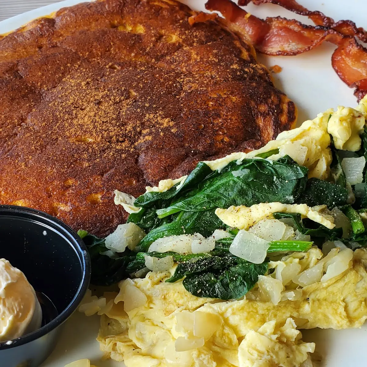Pumpkin Pancake Combo
