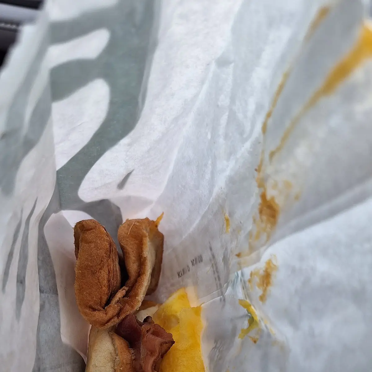 Double Smoked Bacon and Cheddar Sandwich