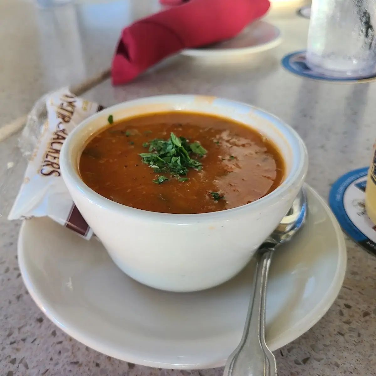 Red Seafood Chowder