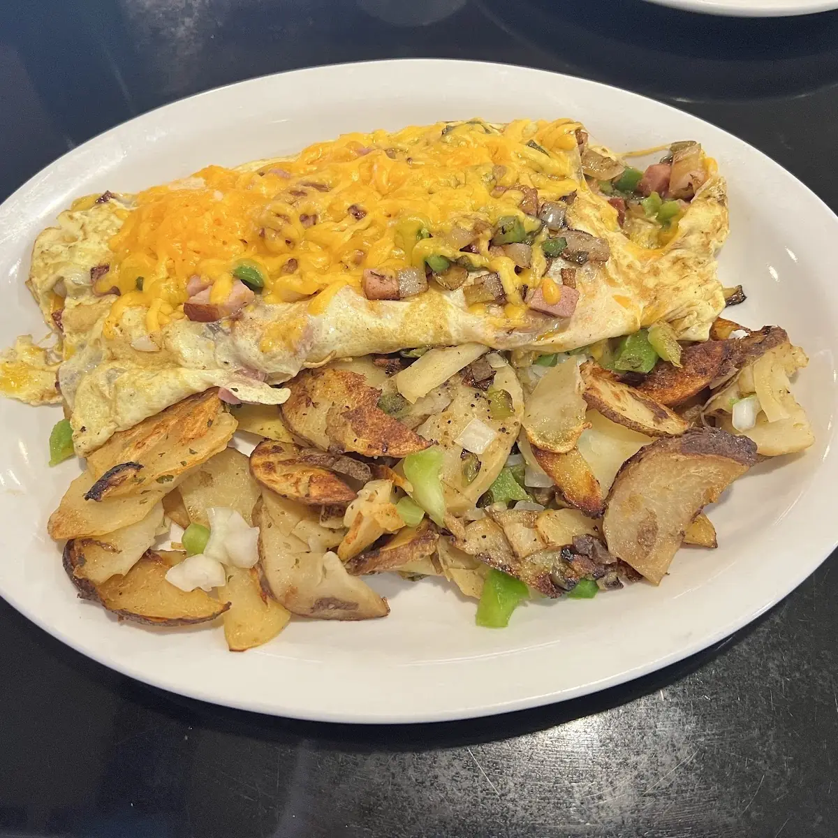Denver Omelette with Roasted Potatoes