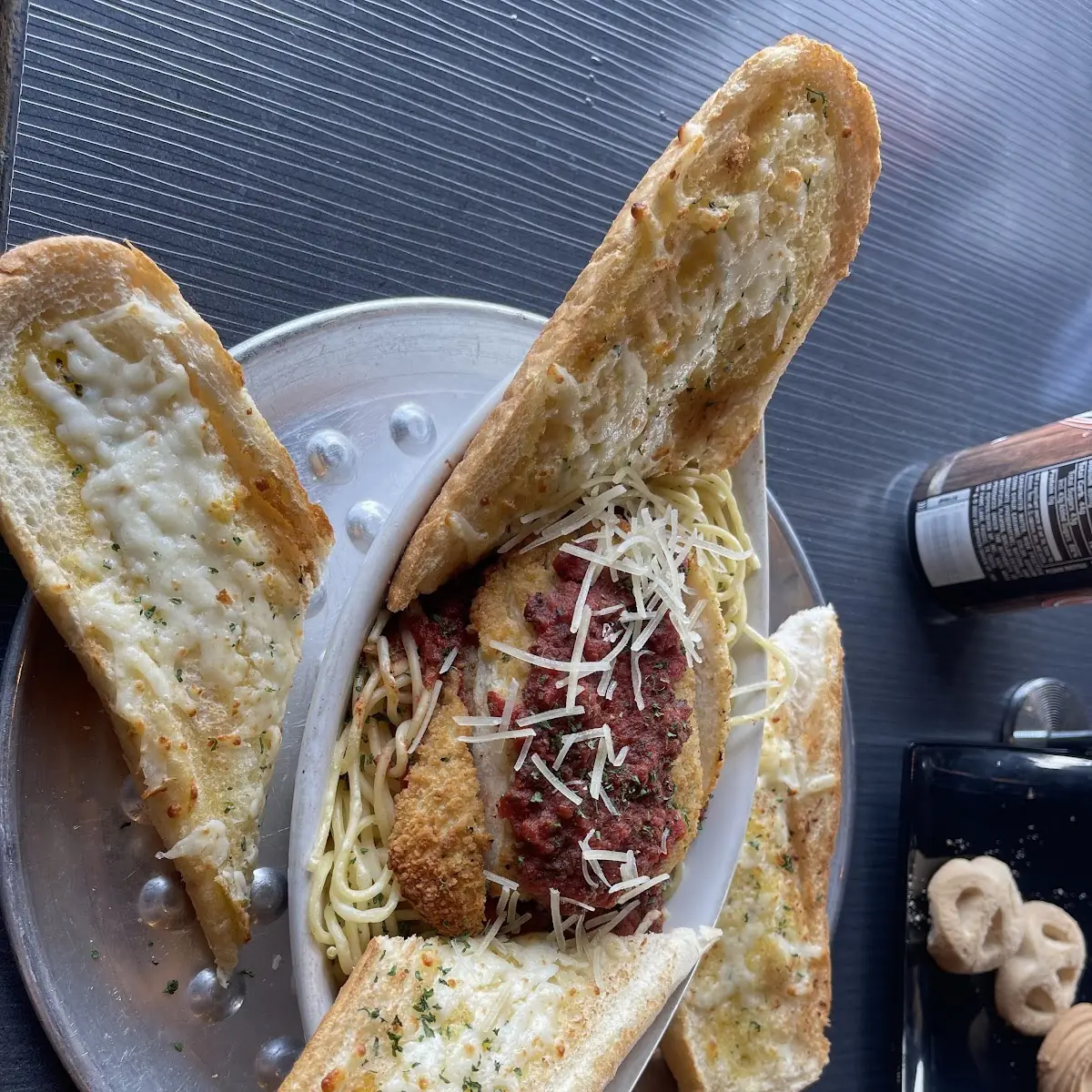 Meatball Sub with Marinara and Mozzarella Cheese