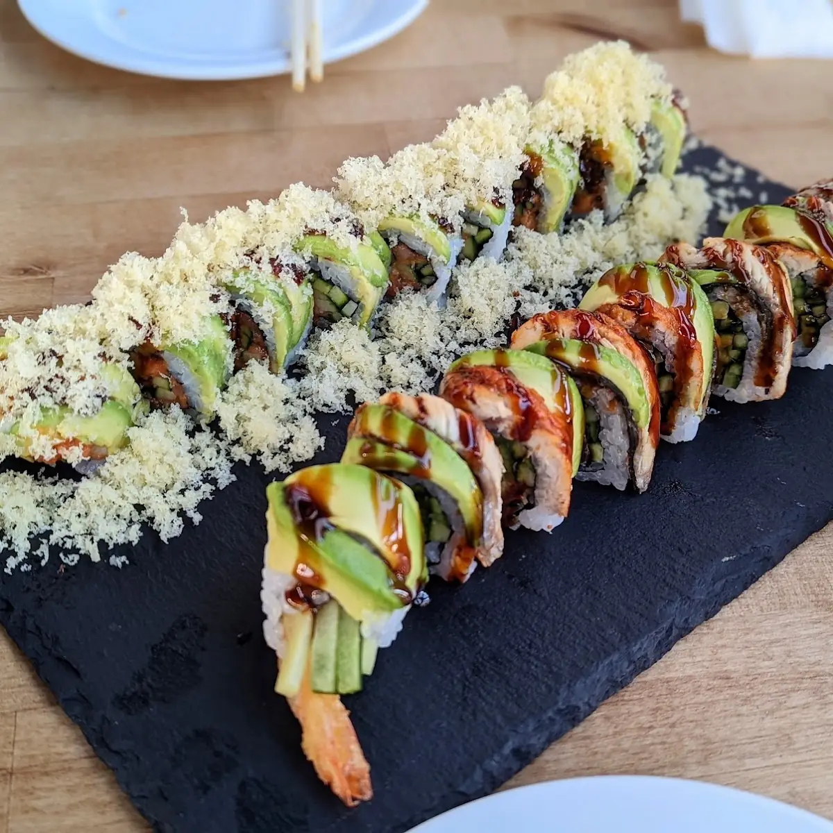 Dragon Roll and Balboa Dreaming Roll
