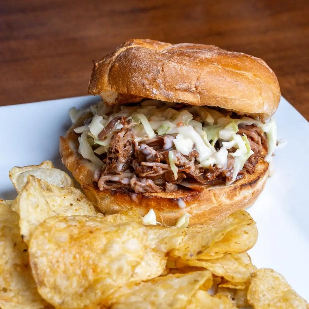 Pulled Pork BBQ Sandwich