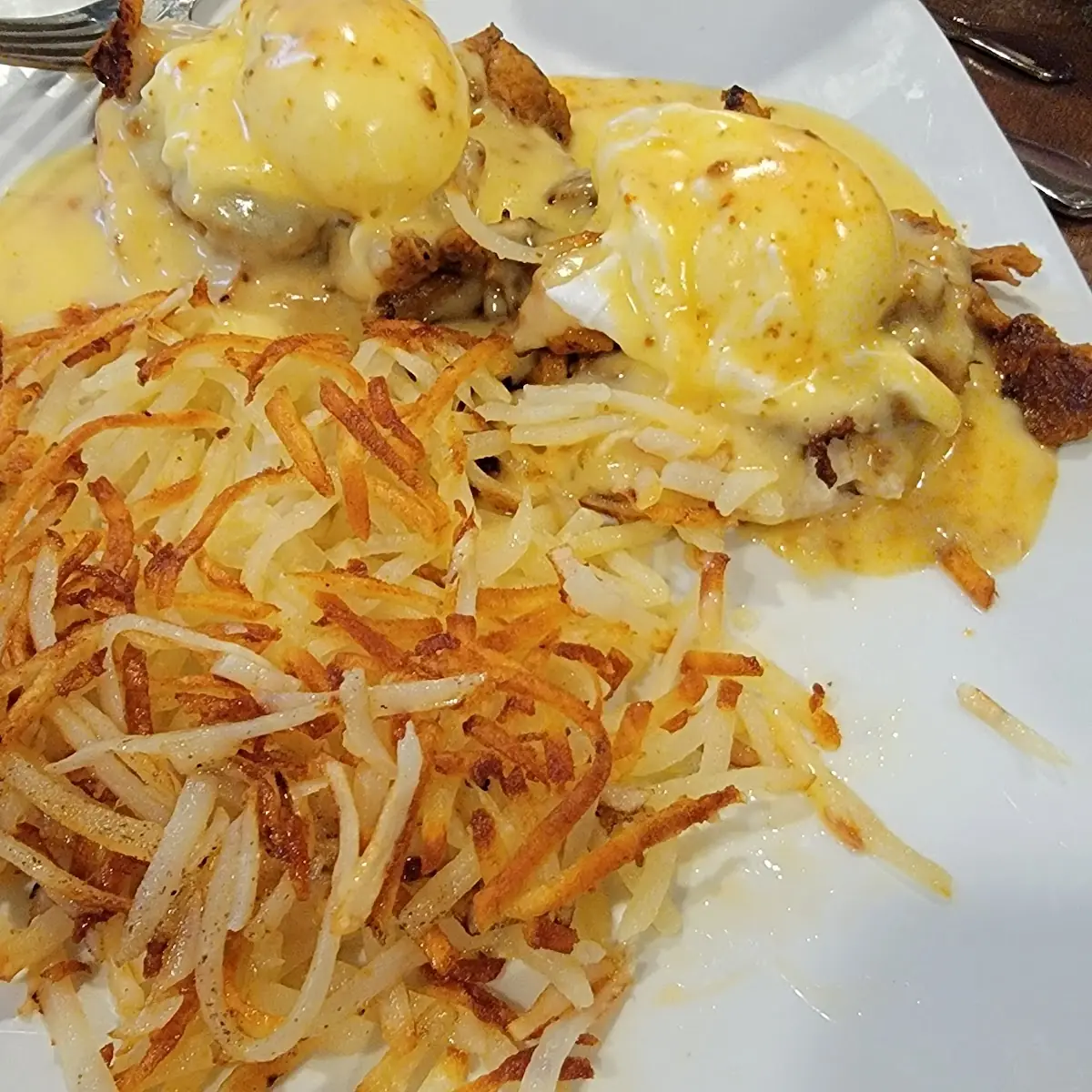 Pork Benny's Eggs Benedict with Pork